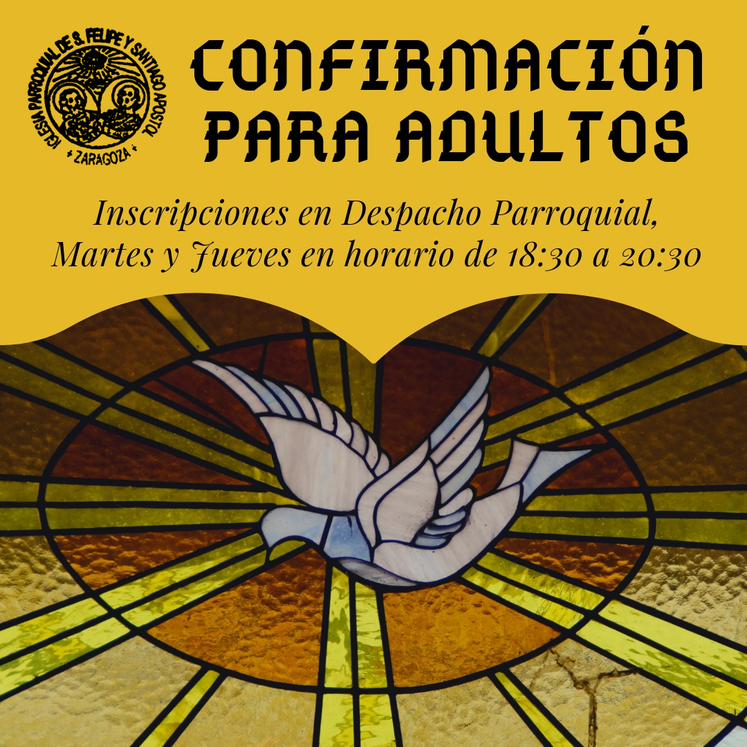 Confirmación para adultos Confirmación para adultos