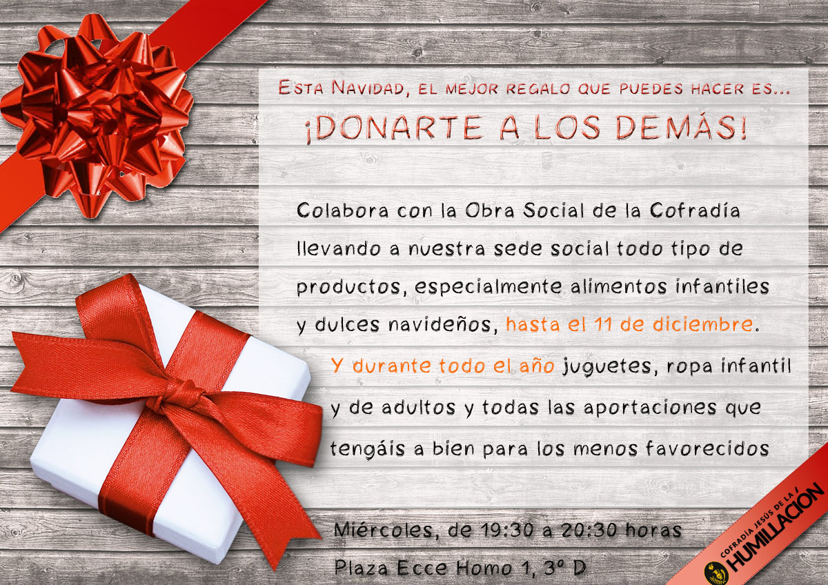 Obra Social: Campaña de Navidad Obra Social: Campaña de Navidad